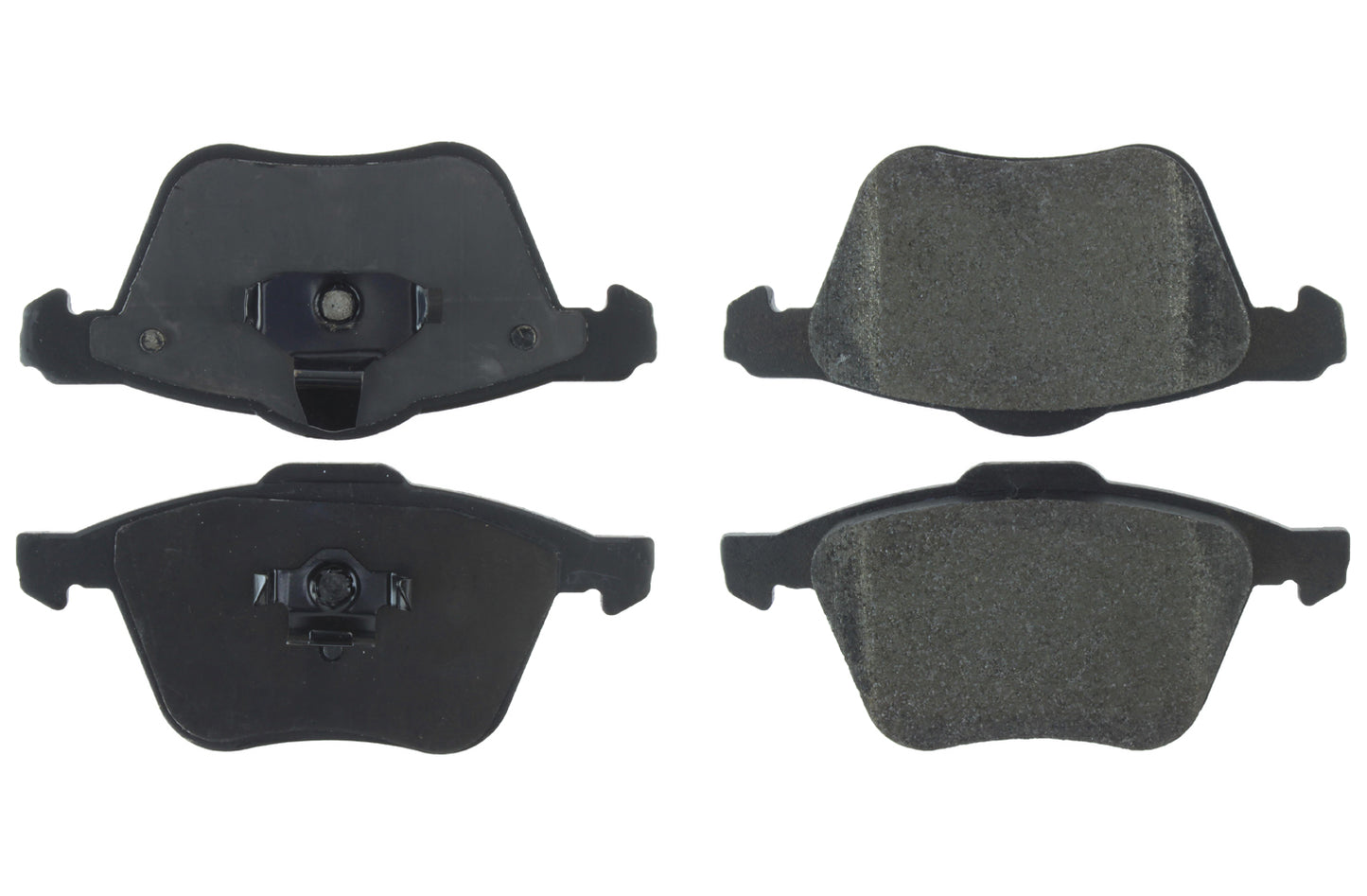 Centric Brake Parts Posi-Quiet Semi-Metallic Brake Pads with Hardwar | CBP104.09790
