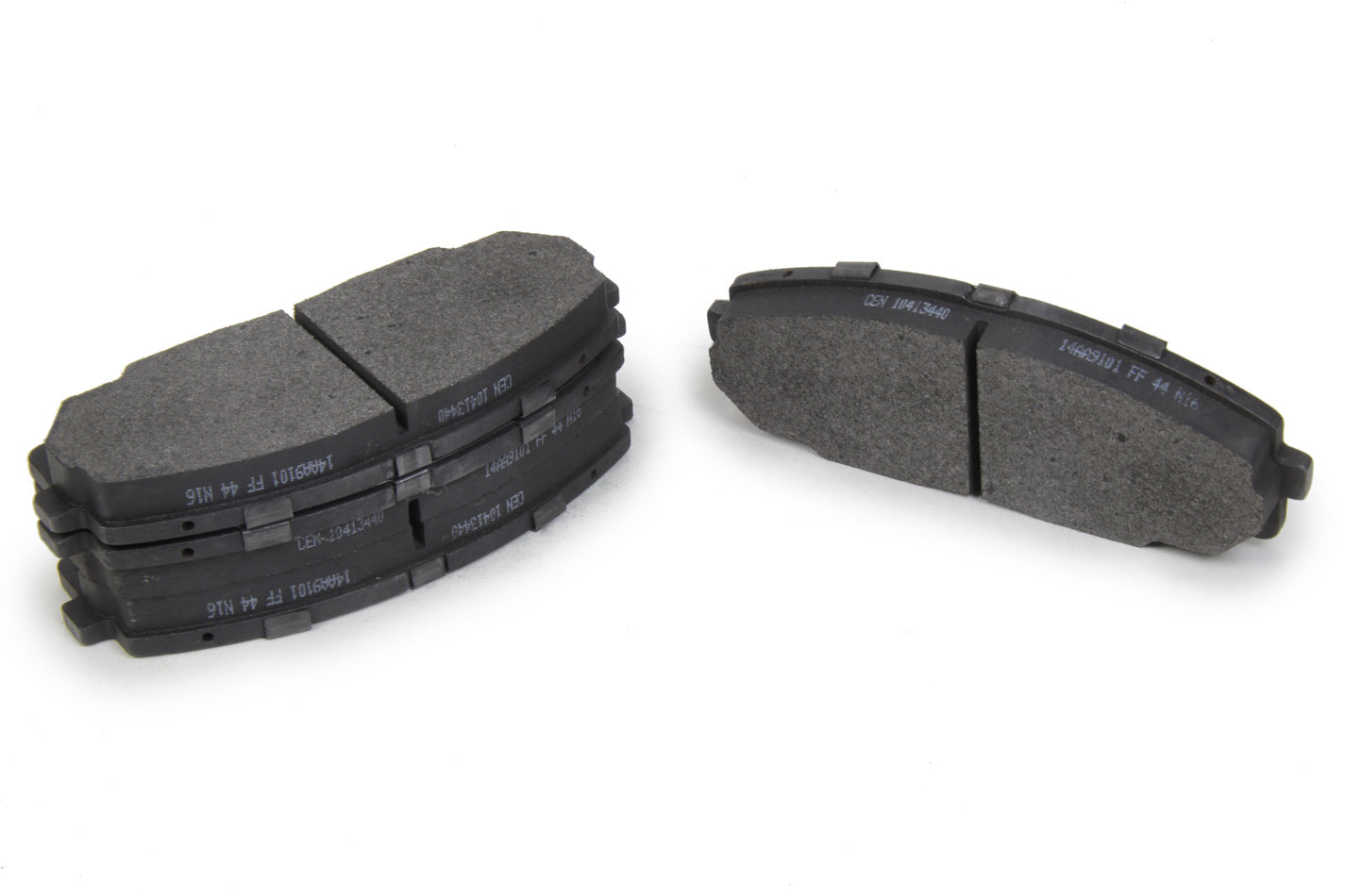 Centric Brake Parts Posi-Quiet Semi-Metallic Brake Pads | CBP104.13440