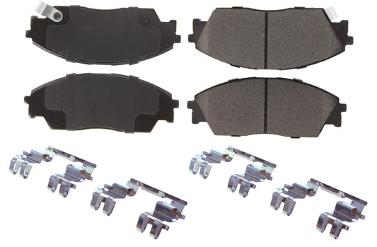 Centric Brake Parts Posi-Quiet Ceramic Brake Pads with Shims and Har | CBP105.03730