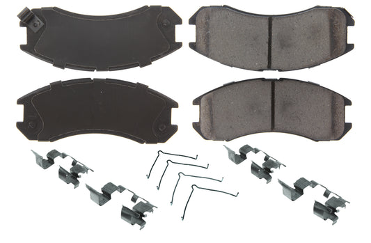 Centric Brake Parts Posi-Quiet Ceramic Brake Pads with Shims and Har | CBP105.03990