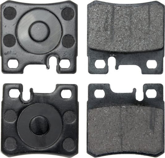 Centric Brake Parts Posi-Quiet Ceramic Brake Pads with Shims | CBP105.04950