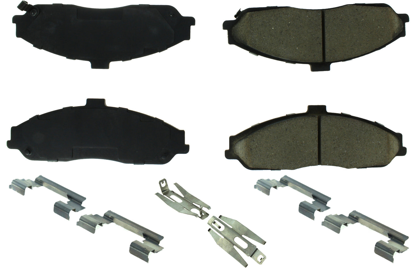 Centric Brake Parts Posi-Quiet Extended Wear Brake Pads with Shims a | CBP106.07310
