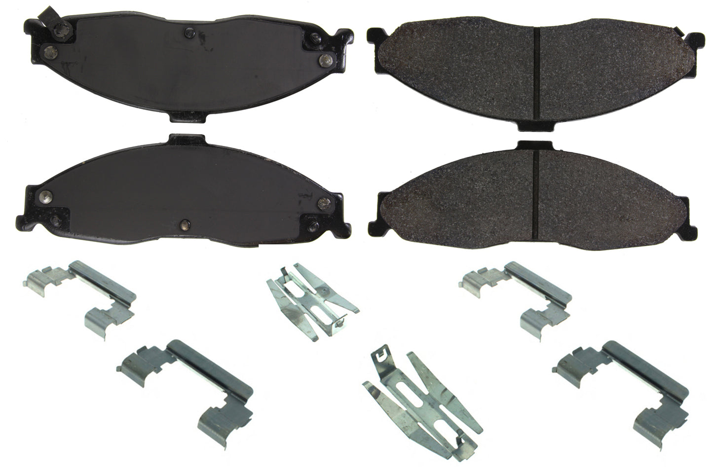 Centric Brake Parts Posi-Quiet Extended Wear Brake Pads with Shims a | CBP106.07490