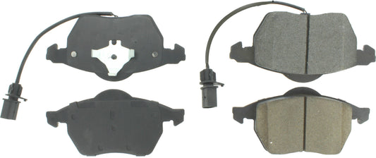 Centric Brake Parts Posi-Quiet Extended Wear Brake Pads with Shims a | CBP106.08400