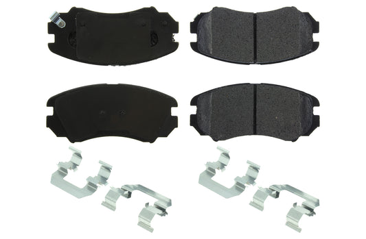 Centric Brake Parts Posi-Quiet Extended Wear Brake Pads with Shims a | CBP106.09240