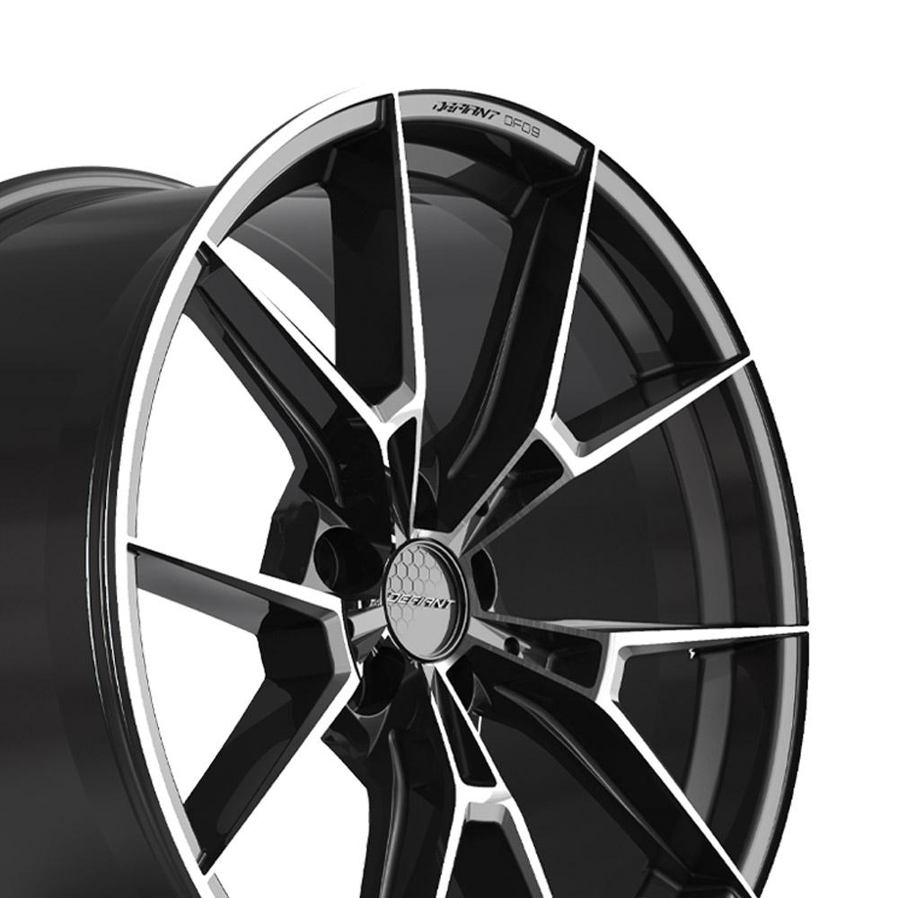 Defiant Aluminum Wheel, 20" x 9", 5-120,  +40mm ET | DF09-20090-5120-40MBT