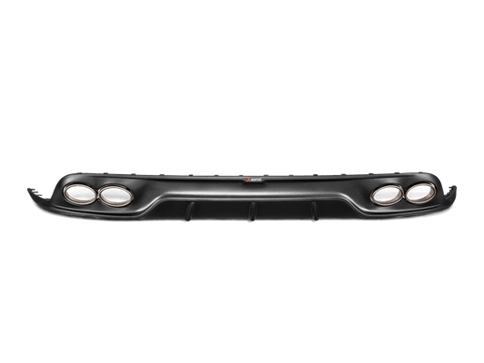 Akrapovic 2016-2019 Porsche Rear Carbon Fiber Diffuser - Matte | DI-PO/CA/4/M