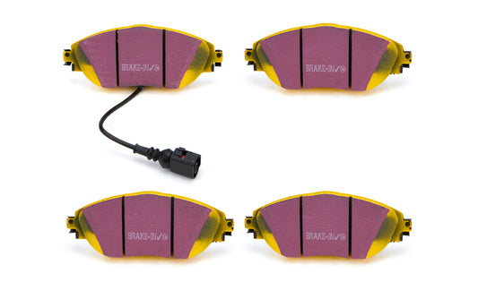 EBC Brakes Brake Pads Yellowstuff Front Volkswagen / Audi | EBCDP42127R