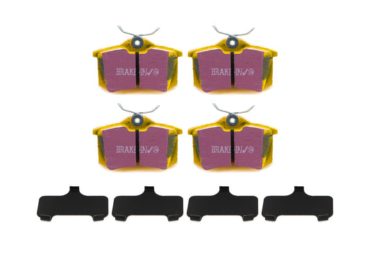 EBC Brakes Brake Pads Yellowstuff Rear Volkswagen / Audi | EBCDP4680R