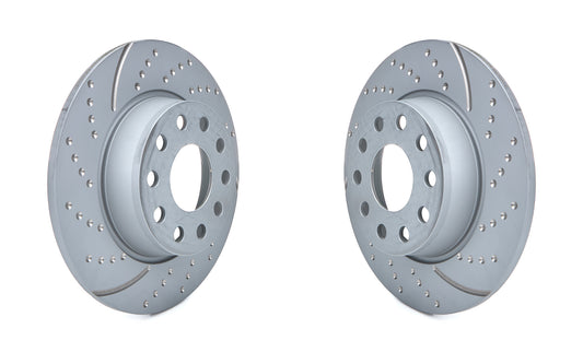 EBC Brakes Brake Rotor Kit Turbo Rear Volkswagen Golf | EBCGD1772