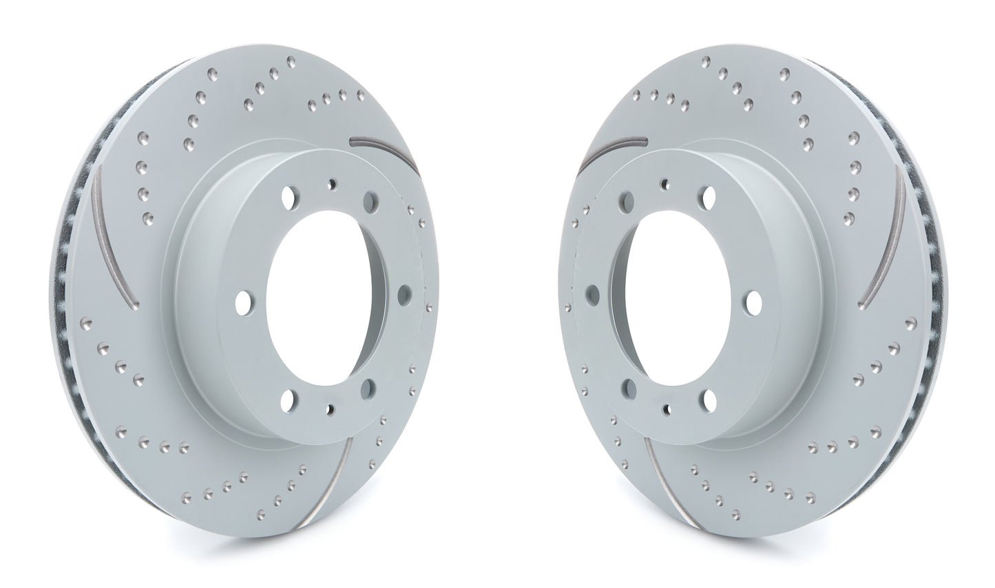 EBC Brakes Brake Rotor Kit Turbo Front Toyota 4 Runner | EBCGD7237