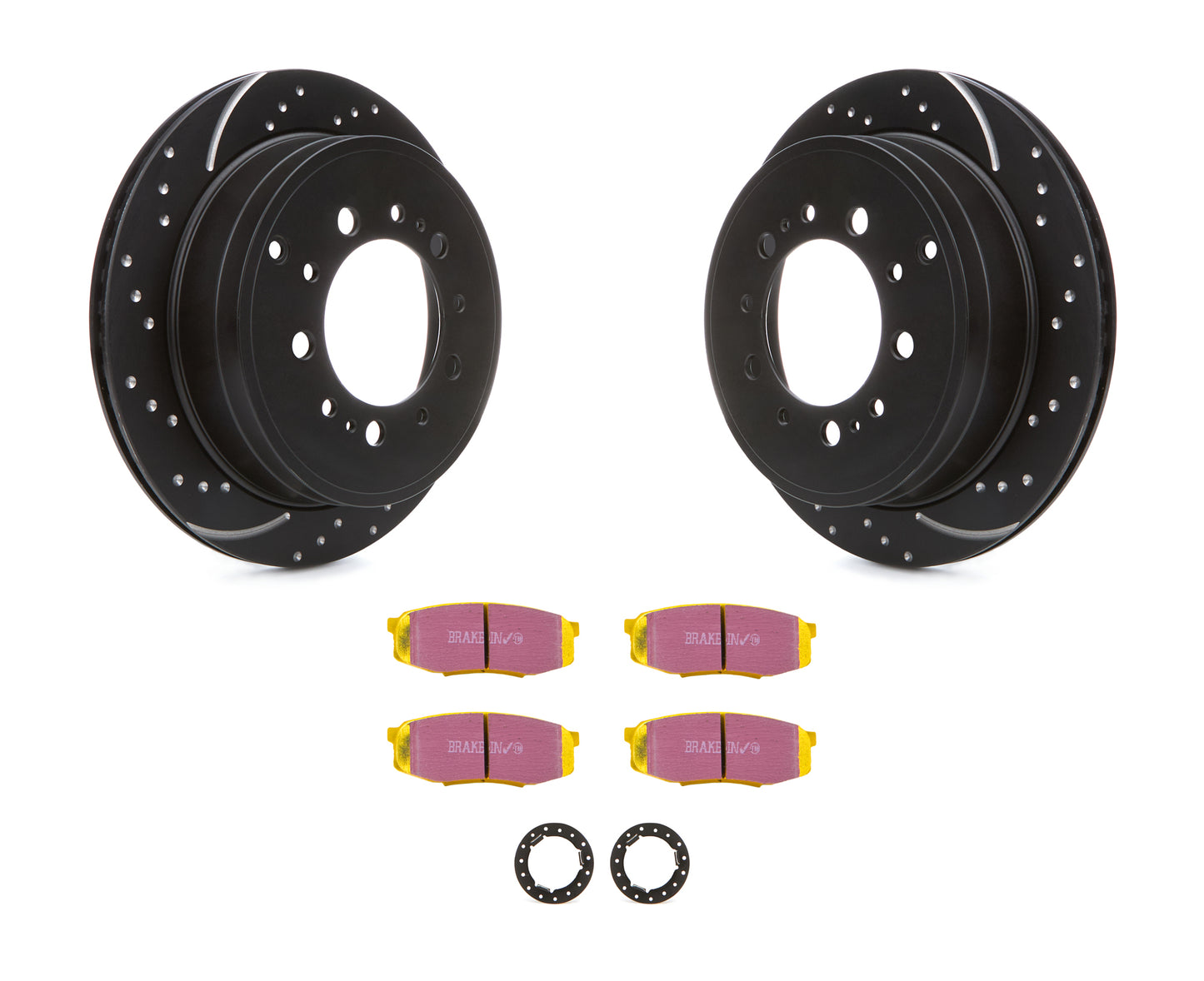 EBC Brakes Brake Rotor & Pad Kit Yellowstuff Toyota | EBCS5KR1280