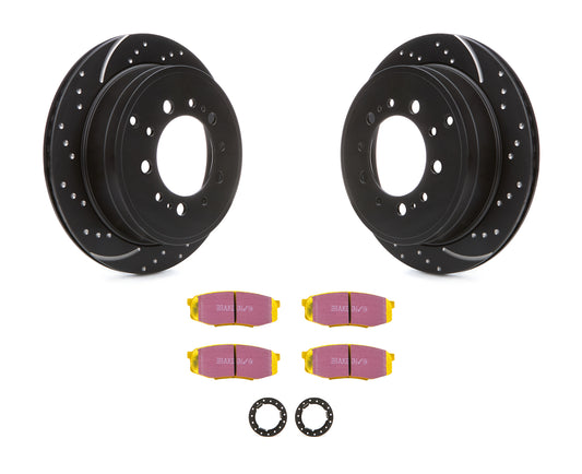 EBC Brakes Brake Rotor & Pad Kit Yellowstuff Toyota | EBCS5KR1280
