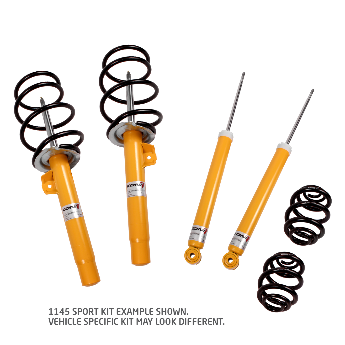 Koni 99-09 Subaru Impreza Coil Spring Lowering Kit - Shock Absorber Kit | 1145 1049