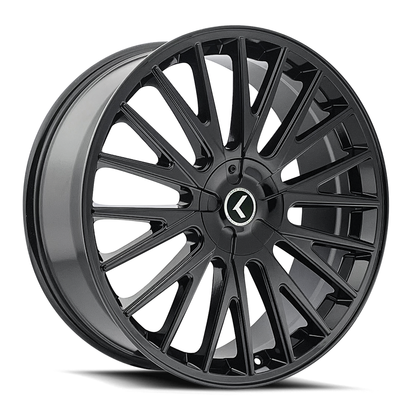Kraze Double Down KR185 Gloss Black 18X8 5X112/5X120 40mm 74.1mm | KR185-8809B40