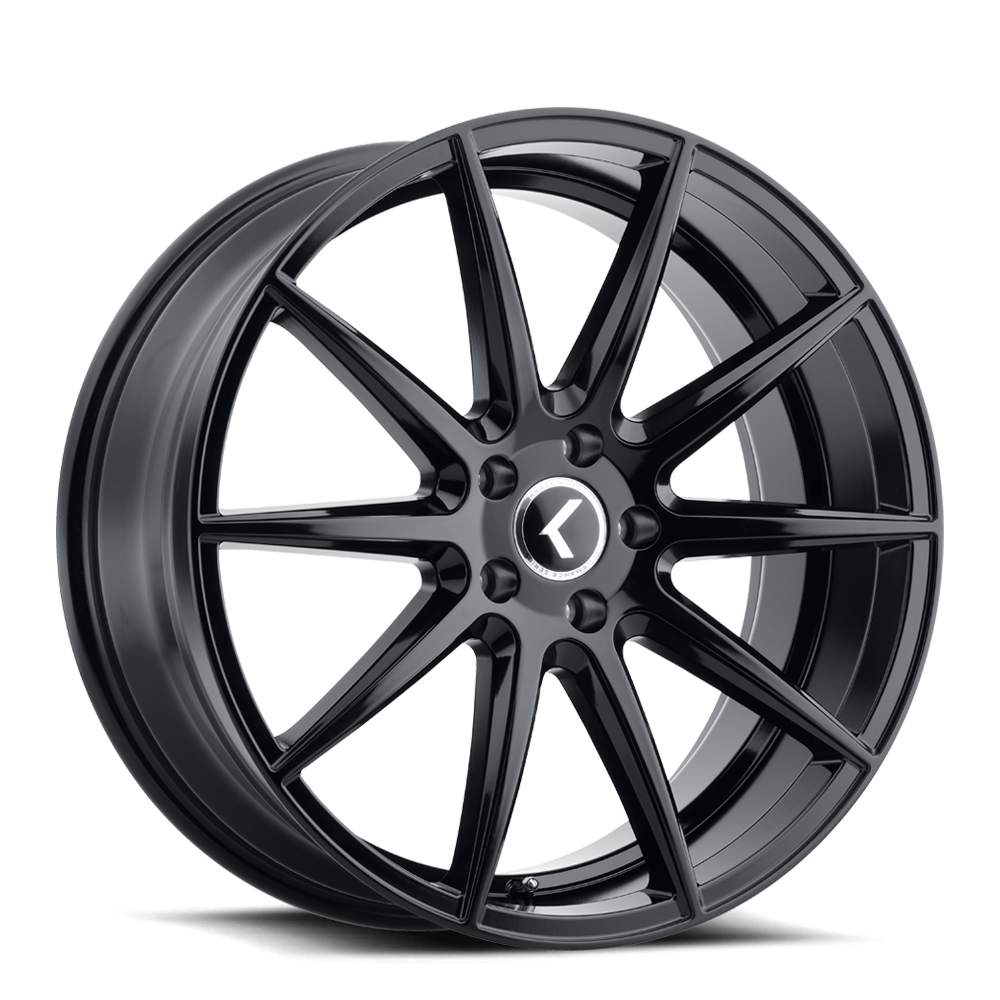 Kraze Cosmos KR194 Gloss Black 20X8.5 5-120 38mm 74.1mm | KR194-2812GB38