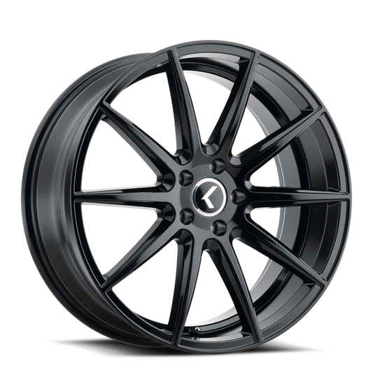 Kraze Cosmos KR194 Gloss Black 20X8.5 5-114.3 38mm 72.62mm | KR194-2865GB38