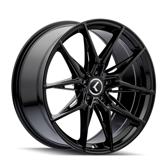 Kraze Evolve KR196 Gloss Black 20X9 5-114.3 35mm 72.62mm | KR196-2965GB35