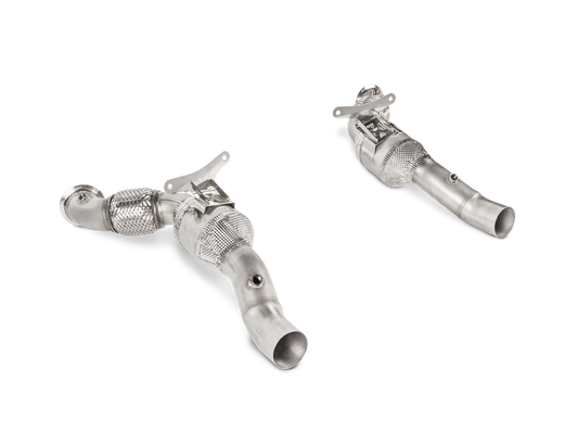 Akrapovic 2016-2019 Ferrari Link Pipe Set w/o Cat (SS) | L-FE/SS/2