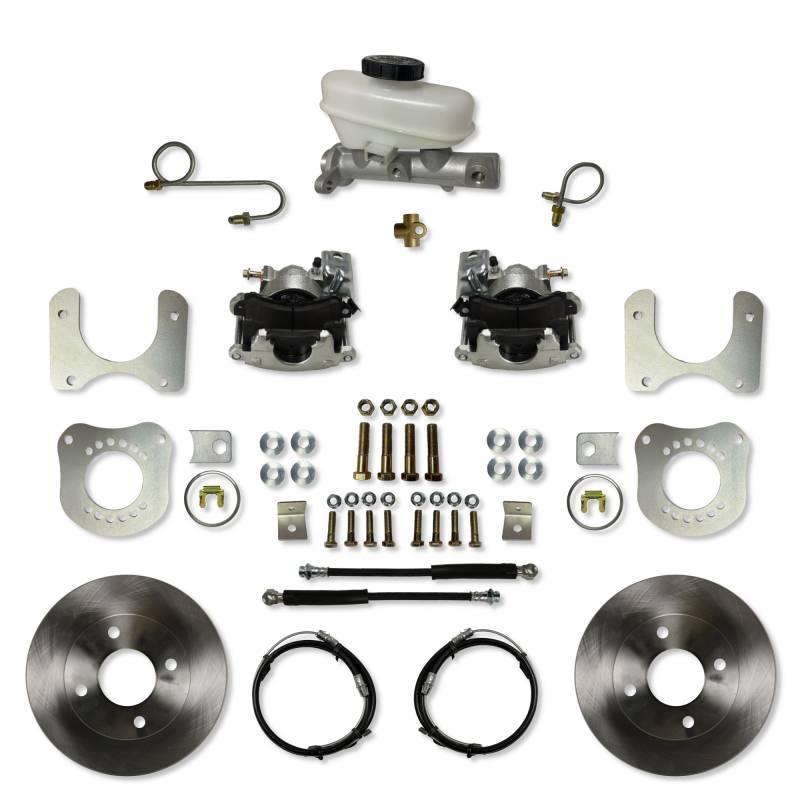 Disc Brake Conversion 87-93 Mustang Rear 4 Lug | LEERC0011