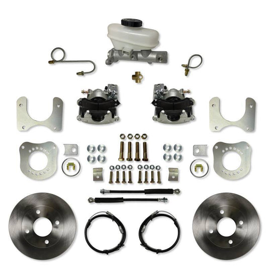 Disc Brake Conversion 87-93 Mustang Rear 4 Lug | LEERC0011