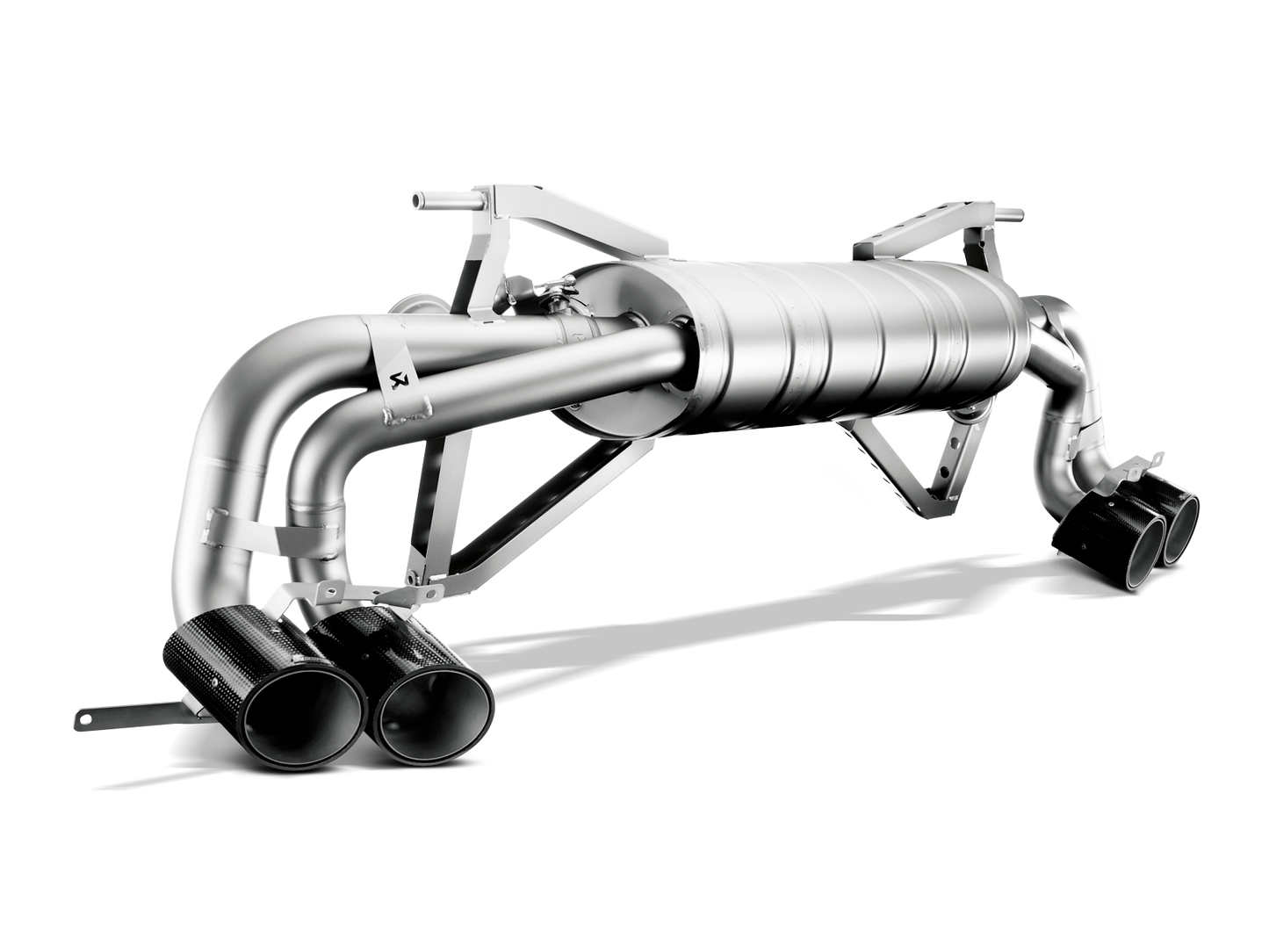 Akrapovic 2008-2014 Lamborghini Slip-On Line (Titanium) 550/560 | M-LA/T/4