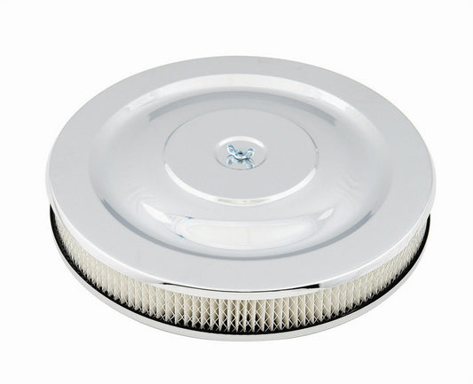 Mr. Gasket Chrome 14in Chrome Air Cleaner  | 1480