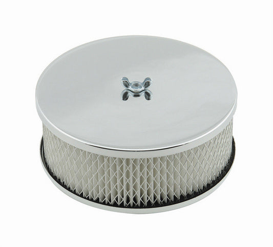 Mr. Gasket Chrome 6.5in Chrome Air Cleaner  | 1485