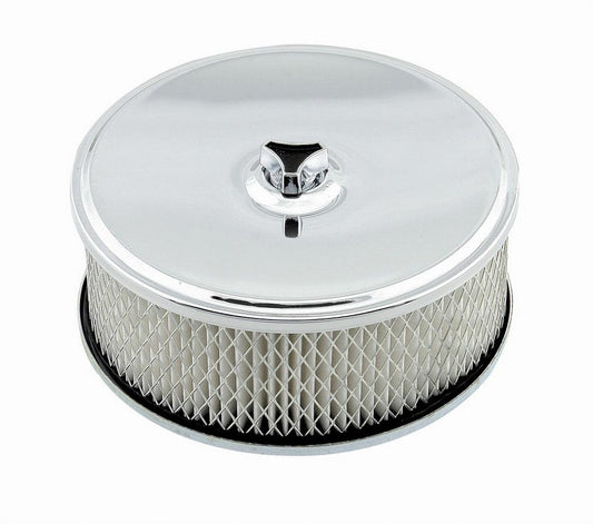 Mr. Gasket Chrome 6.5in Chrome Air Cleaner  | 4346