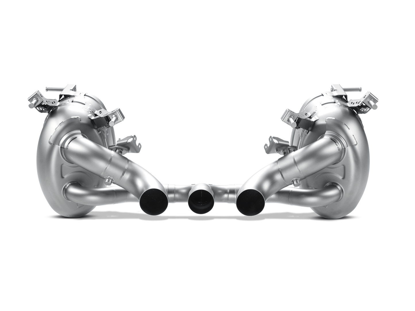 Akrapovic 2010-2015 Ferrari Slip-On Line (Titanium) | MTP-FE458H