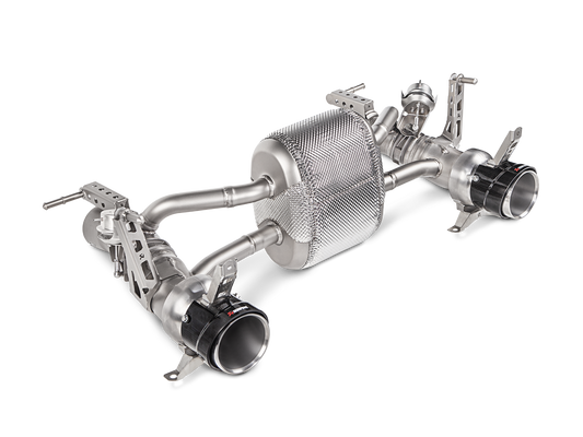 Akrapovic 2016-2019 Ferrari Slip-On Line (Titanium) | MTP-FE488H