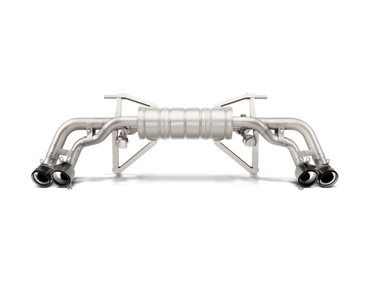 Akrapovic 2014-2018 Lamborghini Slip-On Line (Titanium) | MTP-LA/TI/2