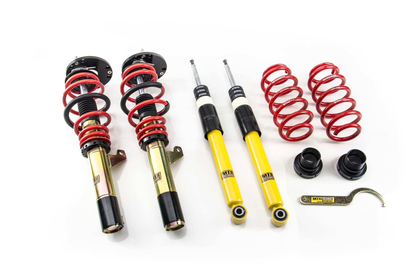 MTS Technik 11-18 Audi Q3, Q3 Quattro, 07-18 VW Tiguan, Tiguan 4 motion Coilover Suspension Street - MTSGWVW104