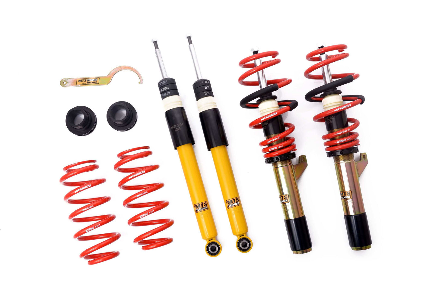 MTS Technik 07-18 Audi Q3, Q3 Quattro, VW Tiguan, Tiguan 4motion Coilover Suspension Street - MTSGWVW56