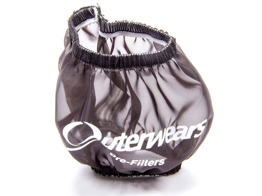 Outerwears Shielded Breathers 3in Breather W/Shield Black | 10-1018-01