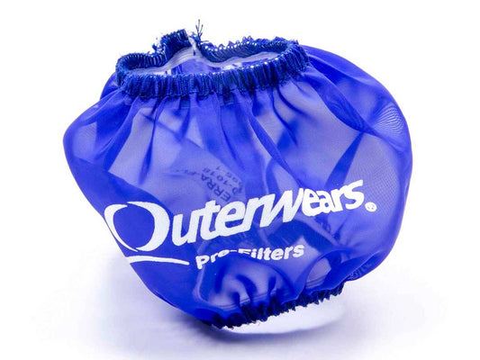 Outerwears Shielded Breathers 3in Breather W/Shield Blue | 10-1018-02