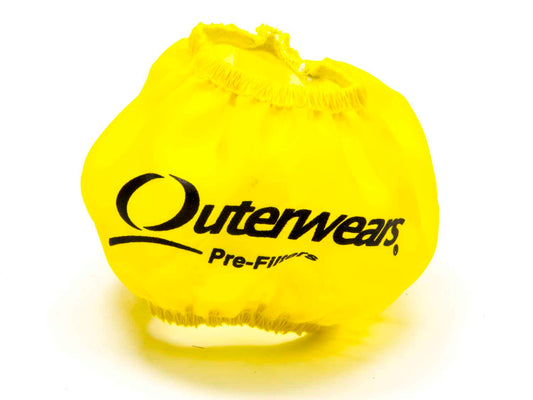 Outerwears Shielded Breathers 3in Breather W/Shield Yellow | 10-1018-04