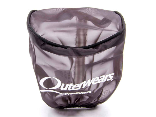 Outerwears Black Pre-Filter Black 3.5in Dia x 4in L w/Top Black | 10-1052-01