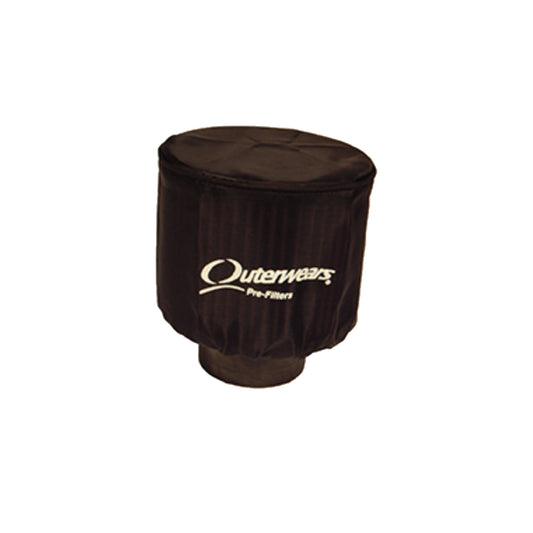 Outerwears Black Pre-Filter Balck 4.5in Dia x 5in Tall | 10-1090-01