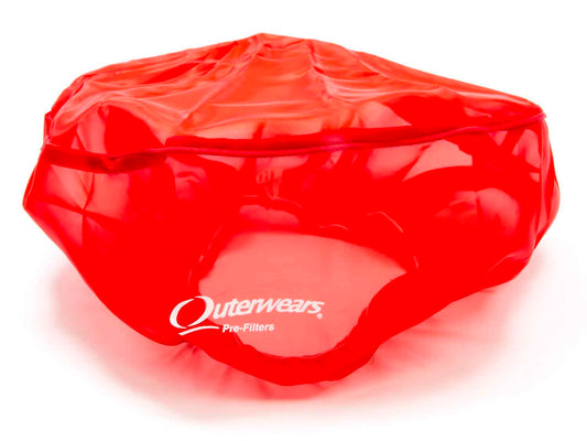 Outerwears Red 14in. x 6in. Pre-Filter W/Top Red | 10-1160-03