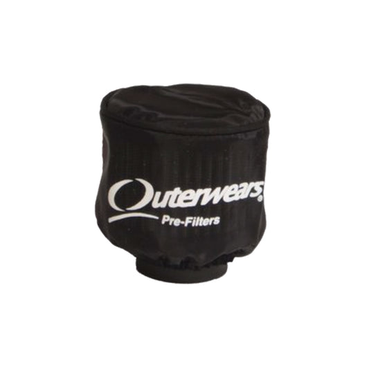 Outerwears Black Pre-Filter Water Repel Black 3.5in Dia x 6in Ta | 20-1010-01