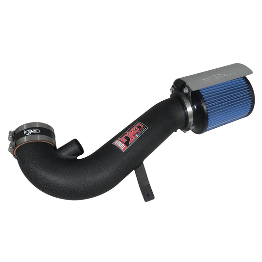 Injen 11-14 Ford Mustang Wrinkle Black PF Cold Air Intake System | PF9023WB