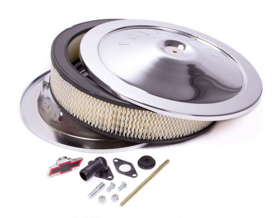 Proform Chrome 14in Classic Air Cleaner W/ Bowtie Nut | 141-302