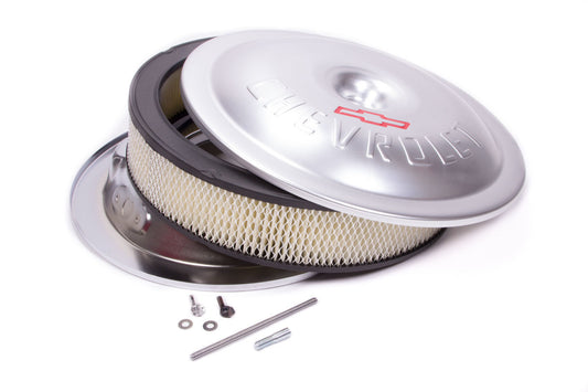 Proform Clear Anodized 14in Clear Aluminum A/C Bowtie Logo | 141-693