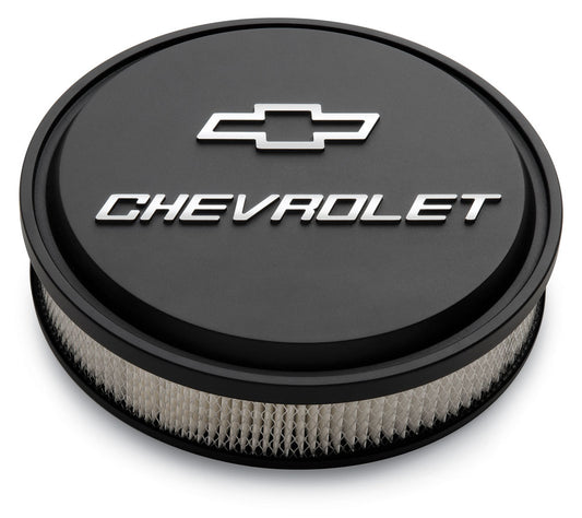 Proform Black Crinkle Powder Coat Slant Edge Bowtie Air Cleaner Black Crinkle | 141-830