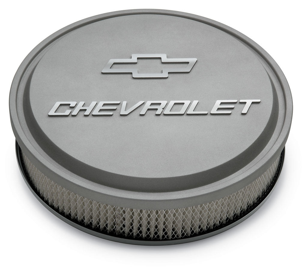 Proform Gray Crinkle Powder Coat Slant Edge Bowtie Air Cleaner Gray Crinkle | 141-832