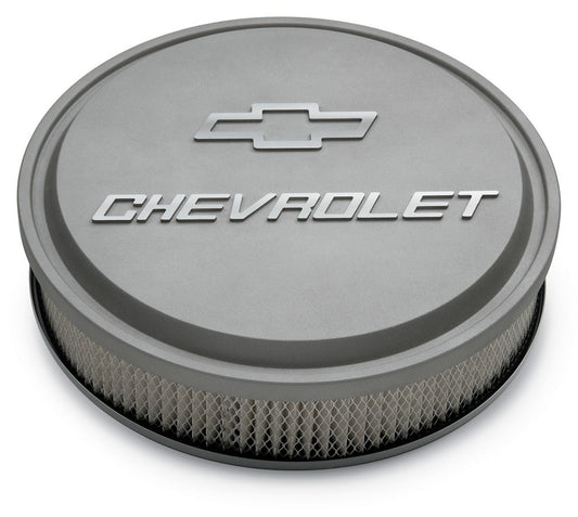 Proform Gray Crinkle Powder Coat Slant Edge Bowtie Air Cleaner Gray Crinkle | 141-832