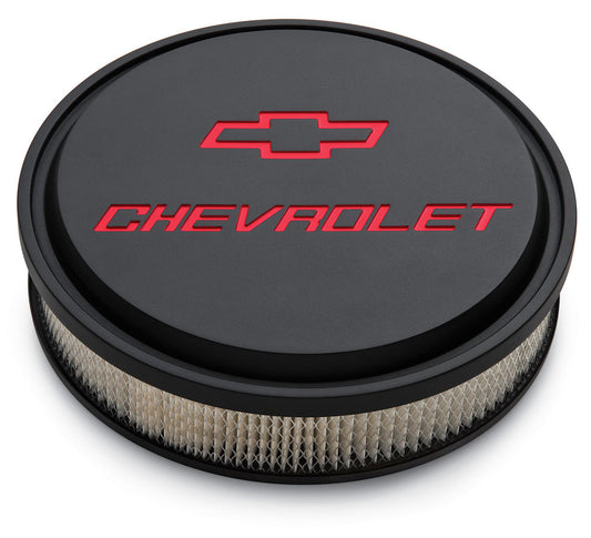 Proform Black Crinkle Powder Coat Slant Edge Bowtie Air Cleaner Black Crinkle | 141-834