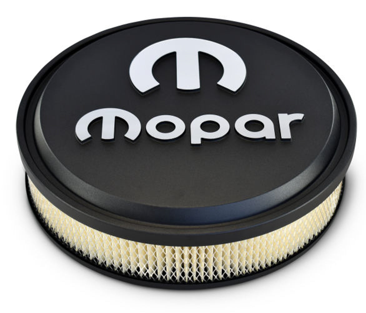 Proform Black Crinkle Powder Coat Mopar Slant-Edge A/C Kit Black Crinkle | 440-830