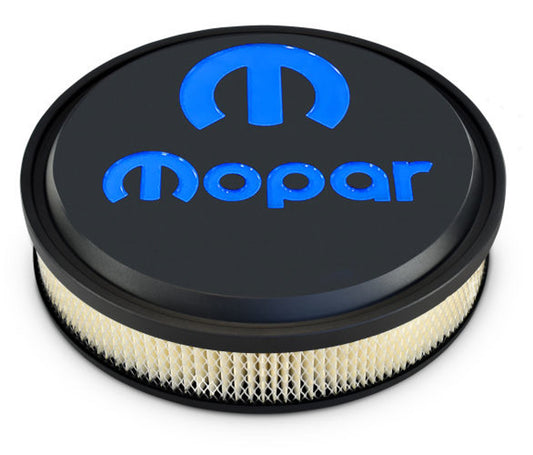 Proform Black Crinkle Powder Coat Mopar Slant-Edge A/C Kit Black Crinkle | 440-834